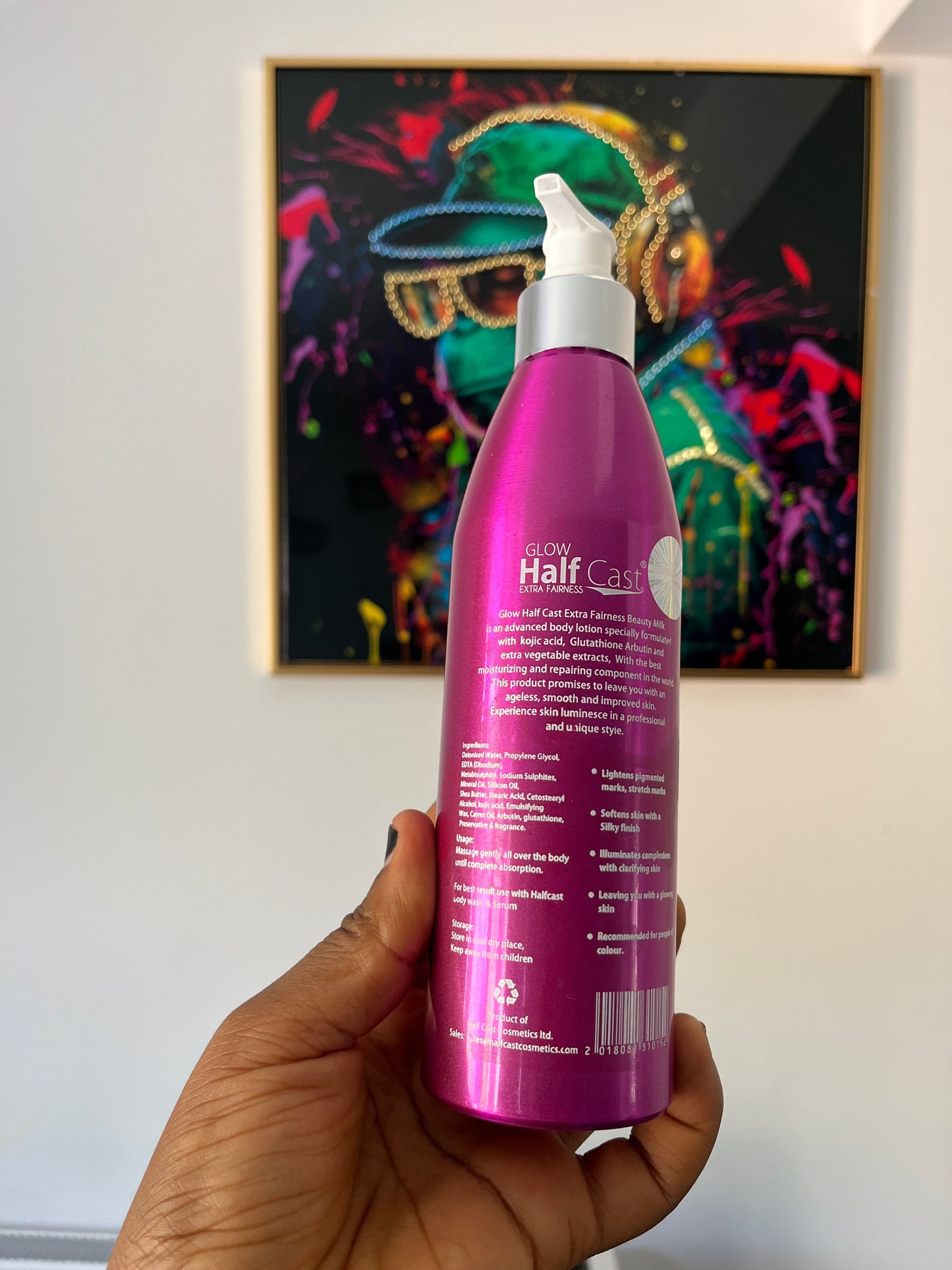 Glow Half Cast Extra Fairness Lotion