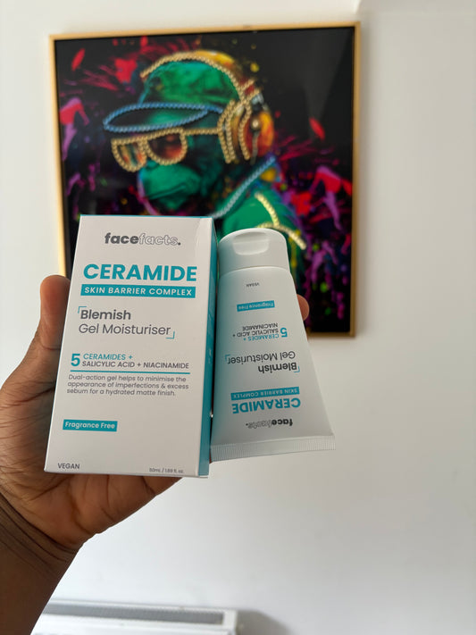 Ceramide Blemish Gel moisturizer (oily skin)