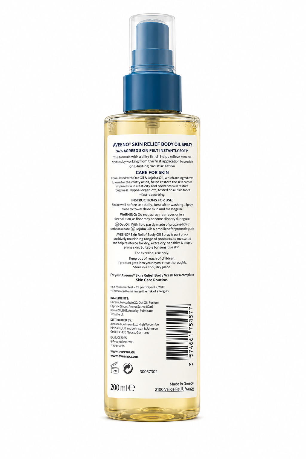 Aveeno Skin relief Body oil