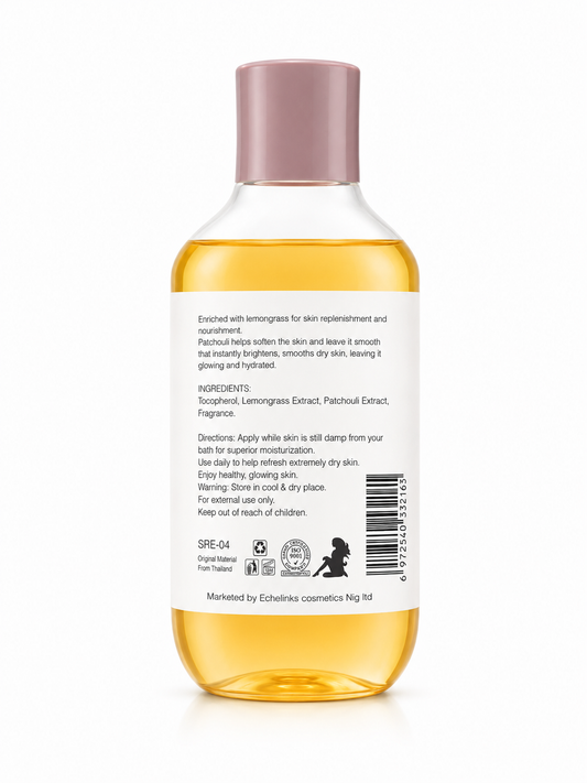 Skin Rehab body oil (lemongrass & patchouli)