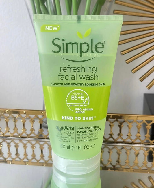 Simple face wash (kind to skin)