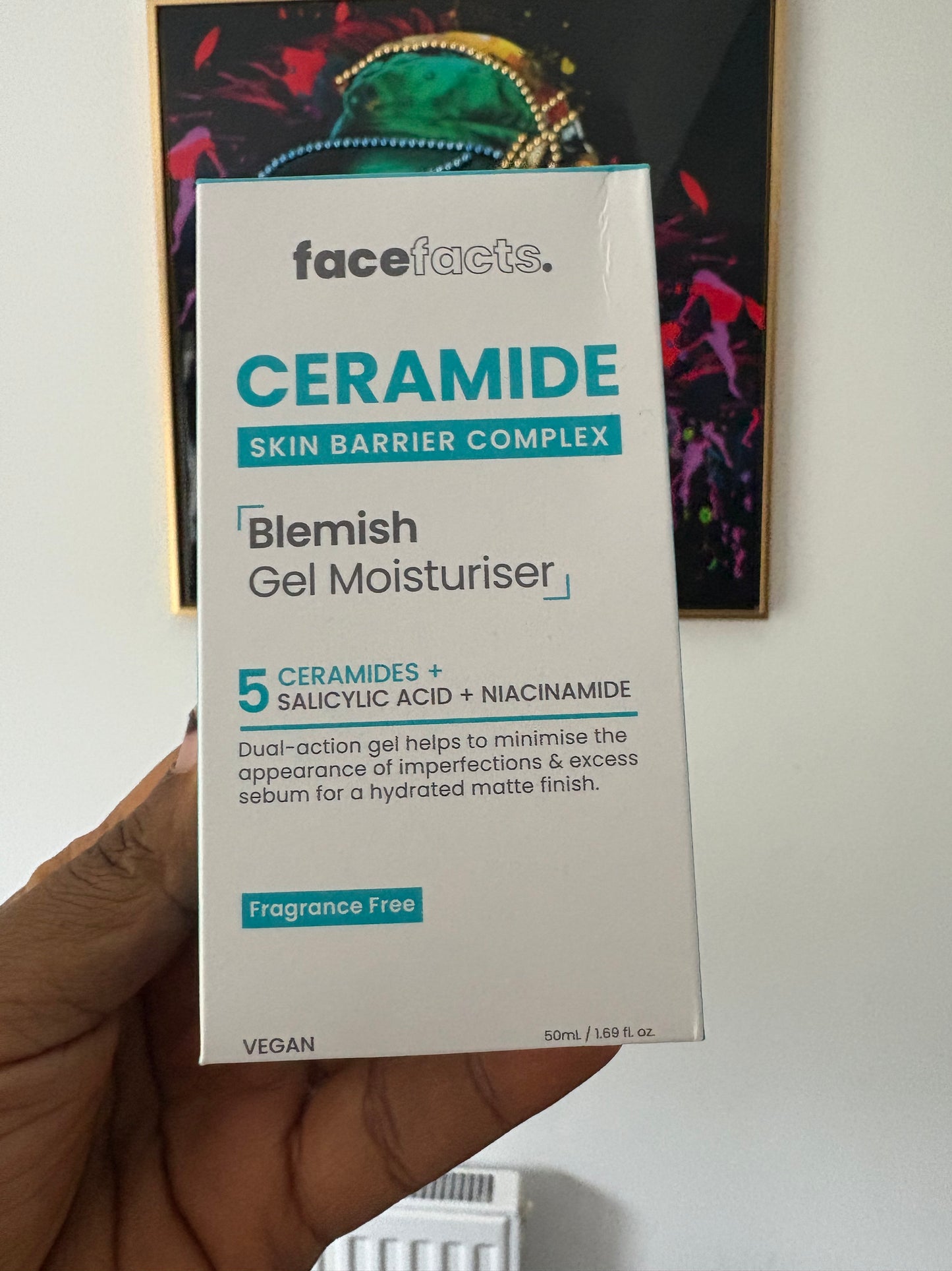 Ceramide Blemish Gel moisturizer (oily skin)