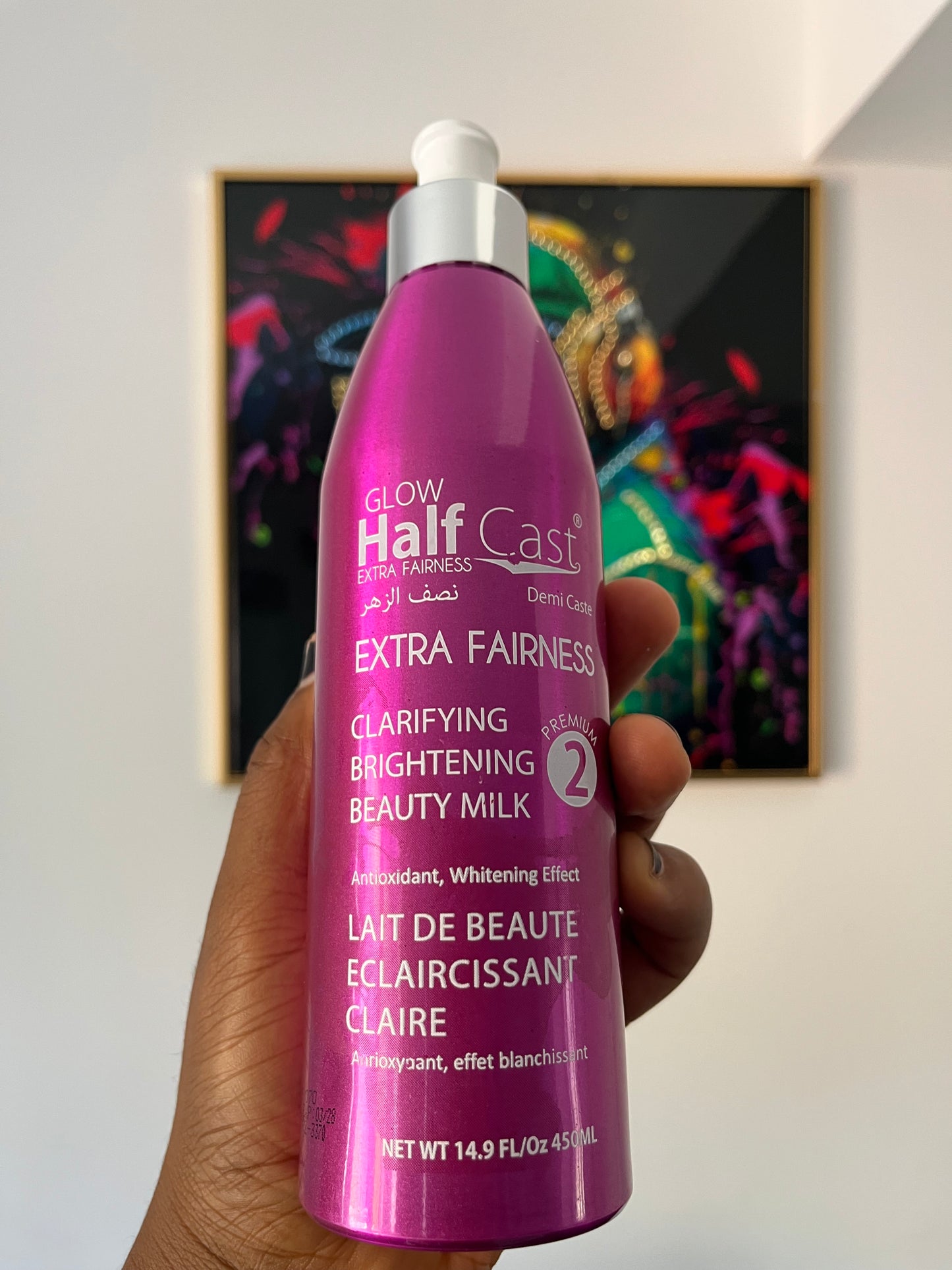 Glow Half Cast Extra Fairness   Lotion