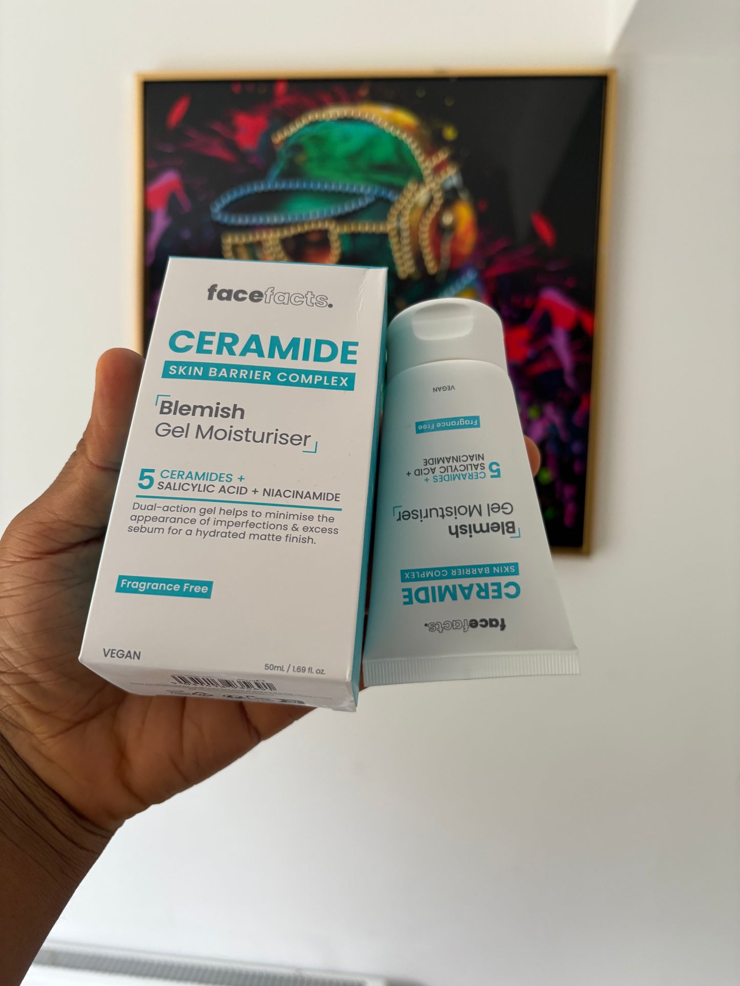 Ceramide Blemish Gel moisturizer (oily skin)