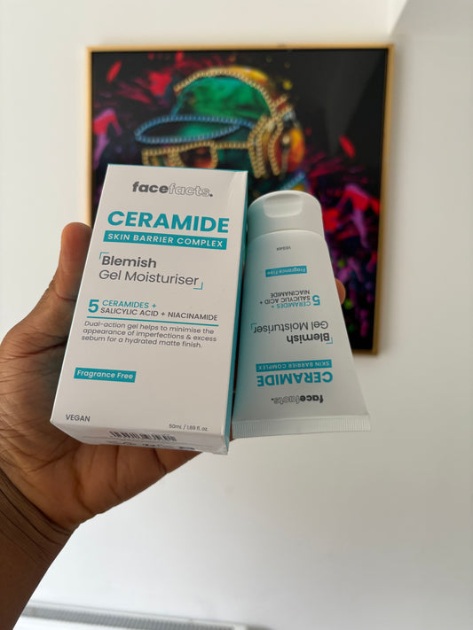 Ceramide Blemish Gel moisturizer (oily skin)