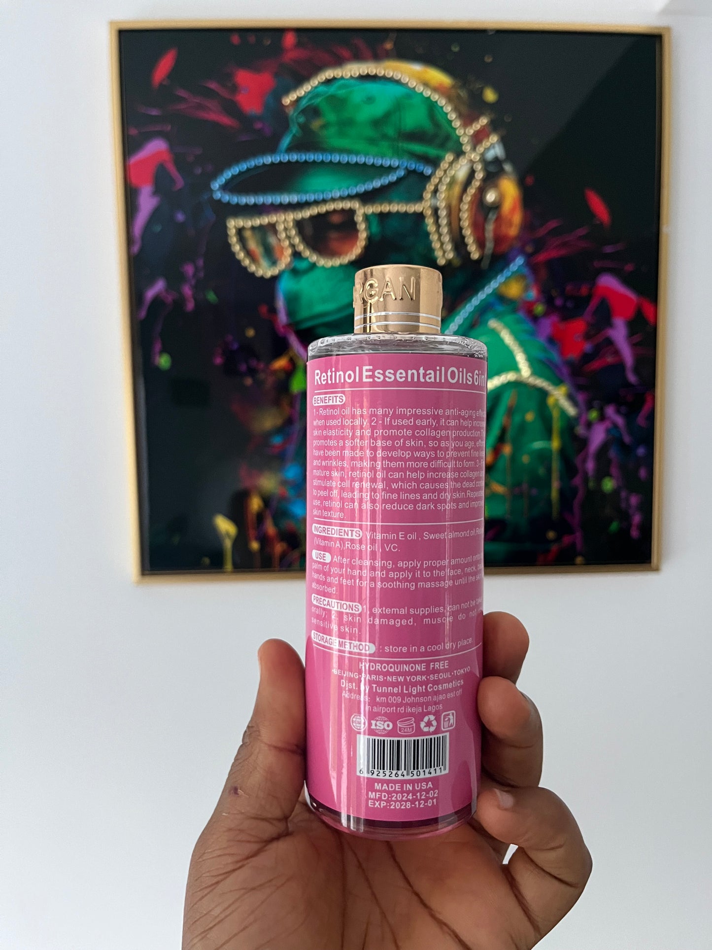 Morrocan Argan Retinol oil