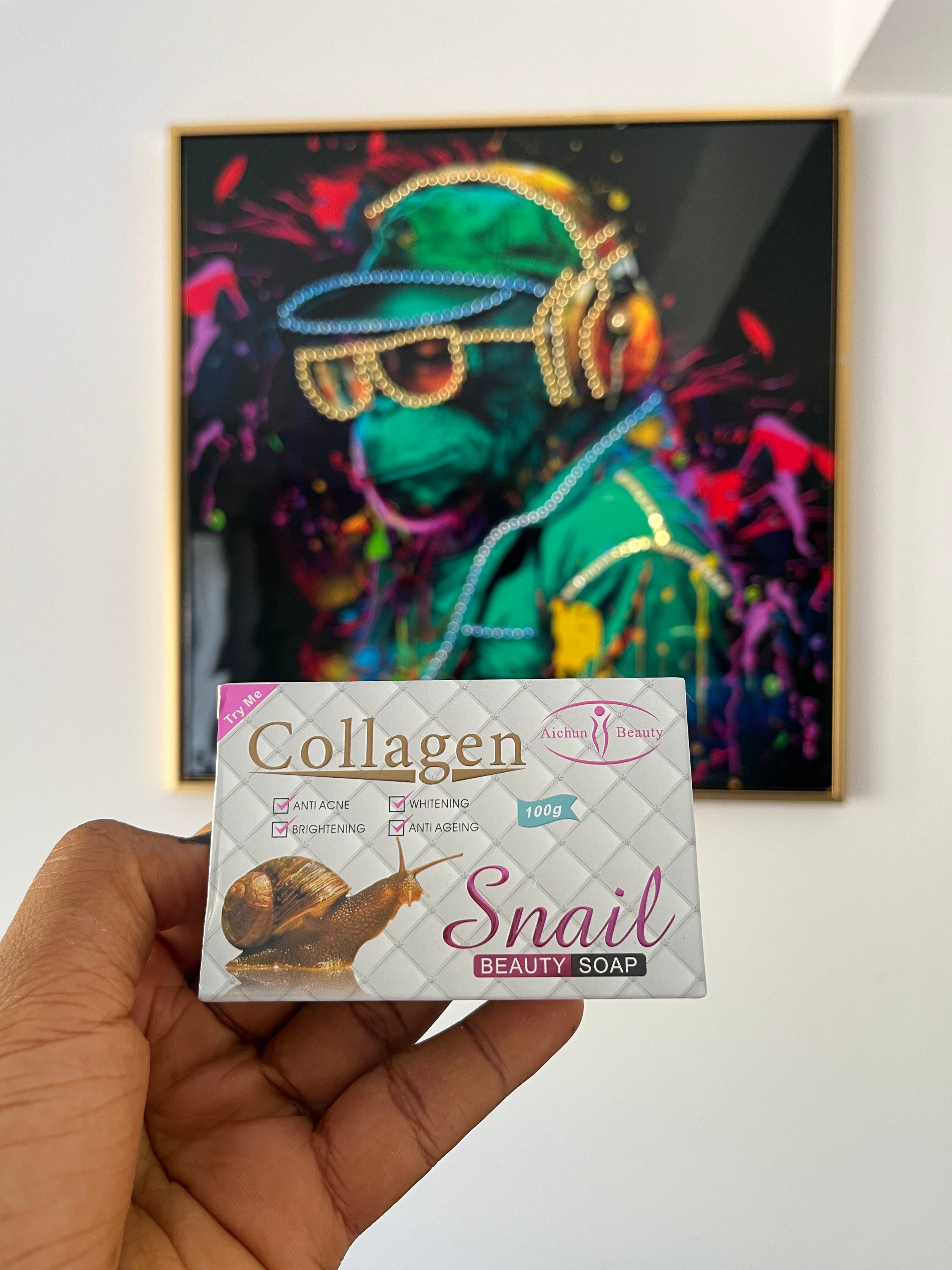 Aichun Beauty collagen Facial Soap