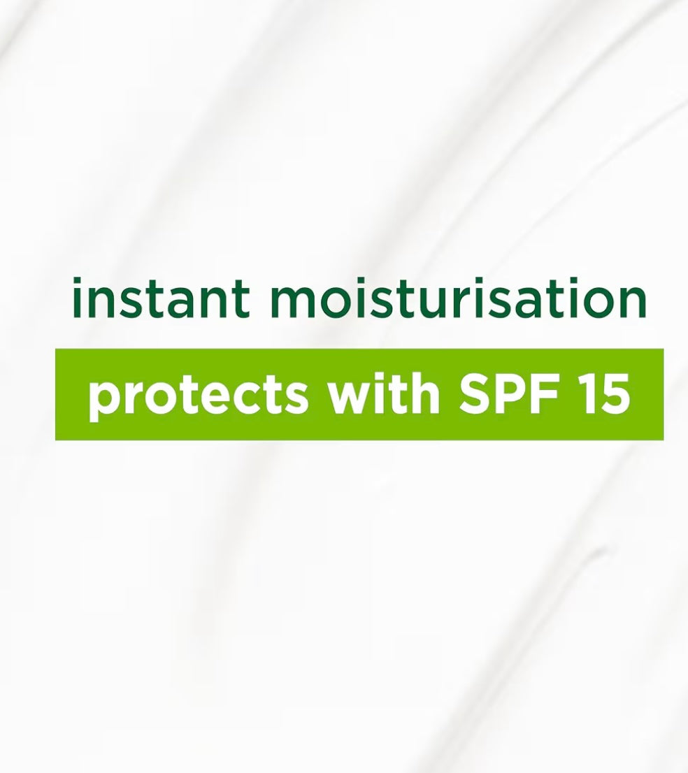 Simple face moisturizer with SPF 15