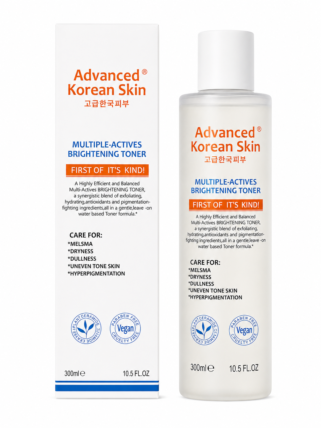 Advanced Korean Skin Multiple Actives Brightening Toner