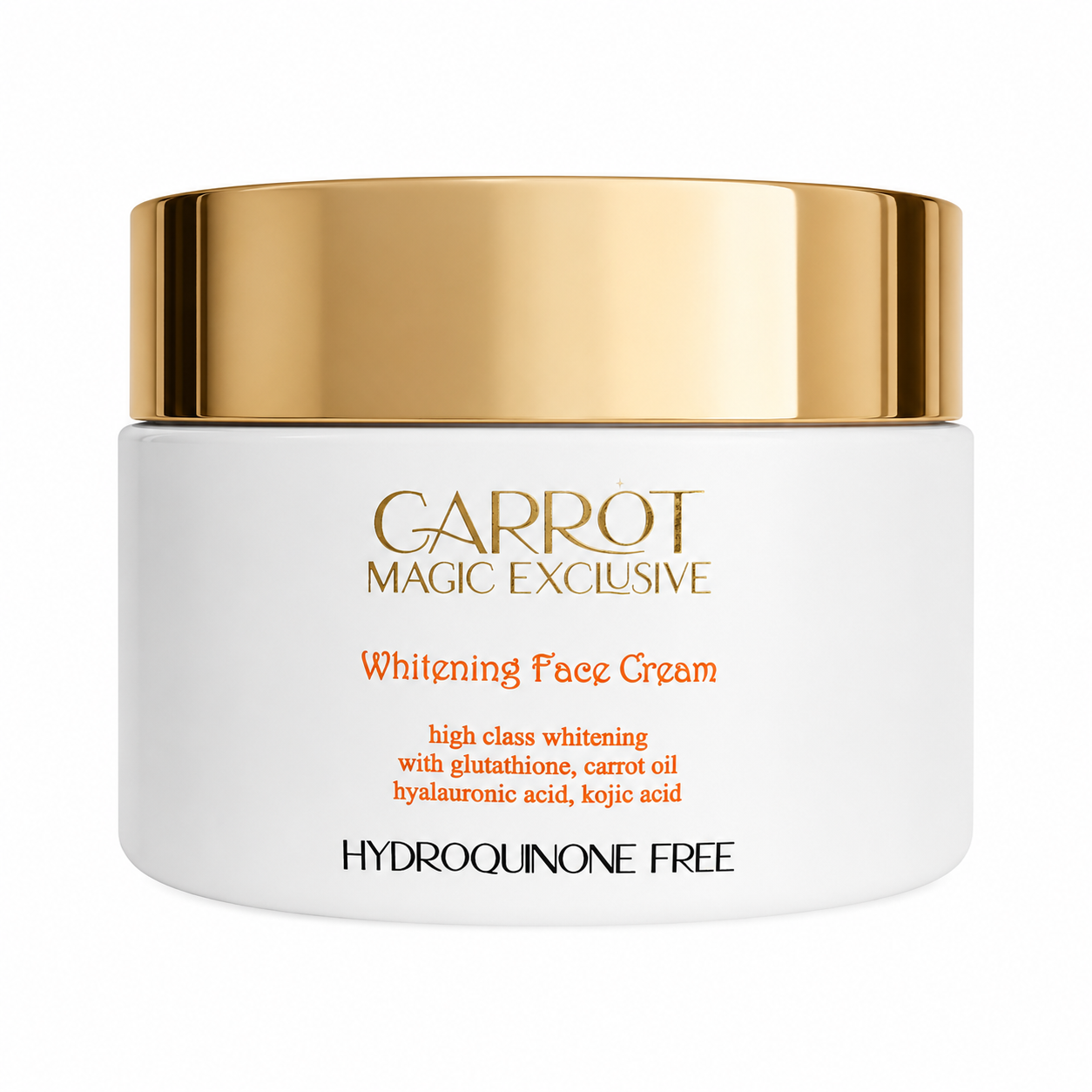 Carrot magic exclusive Whitening face cream