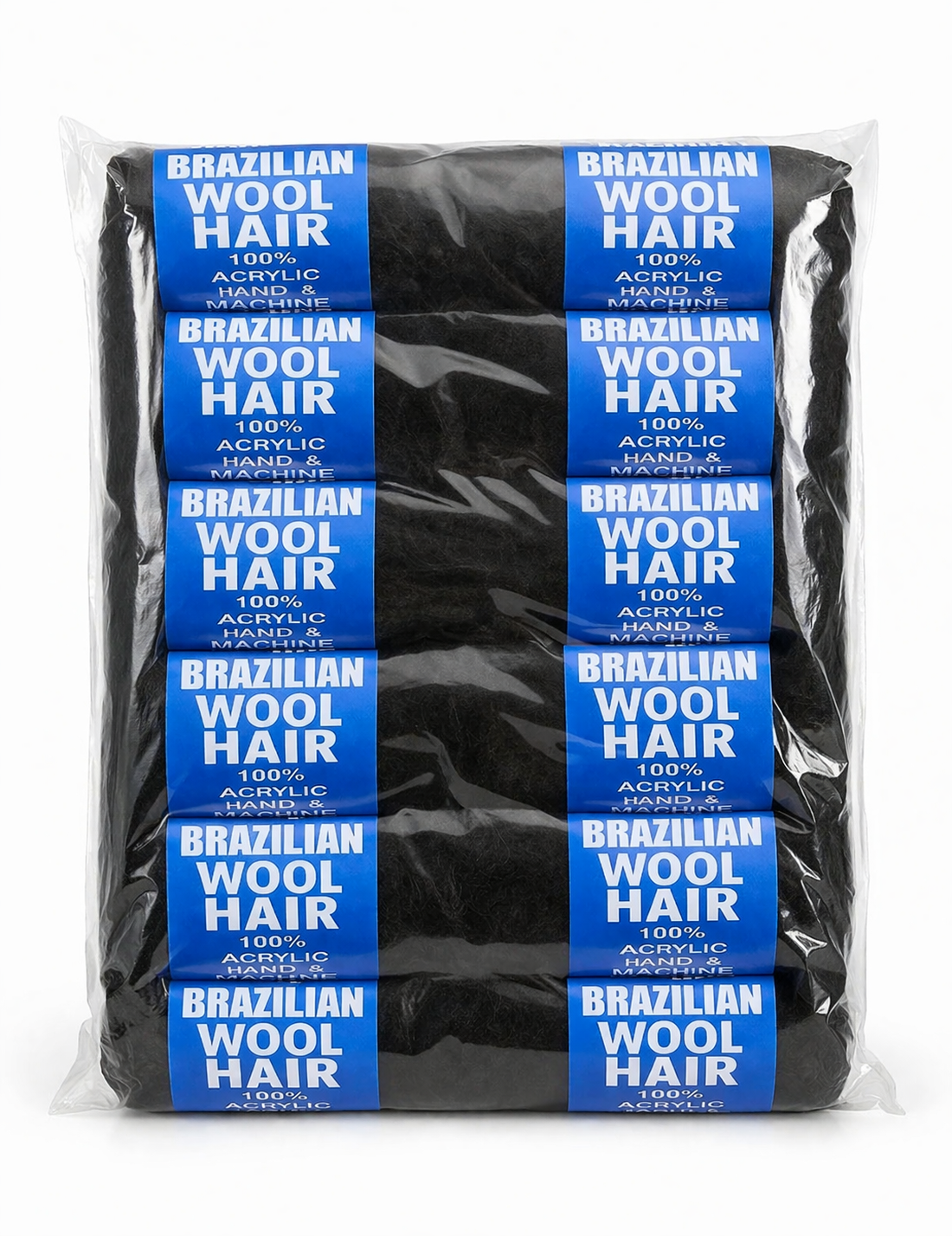 Brazilian wool Hair 12 in 1